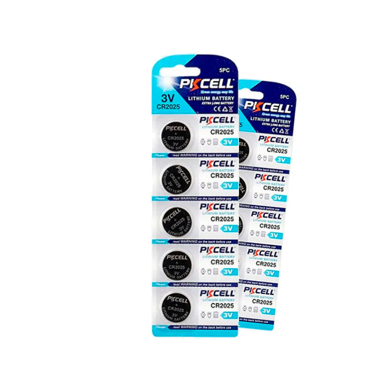 Bateria Pkcell Cr2025 2 Blister De 5unid 3v Lithium