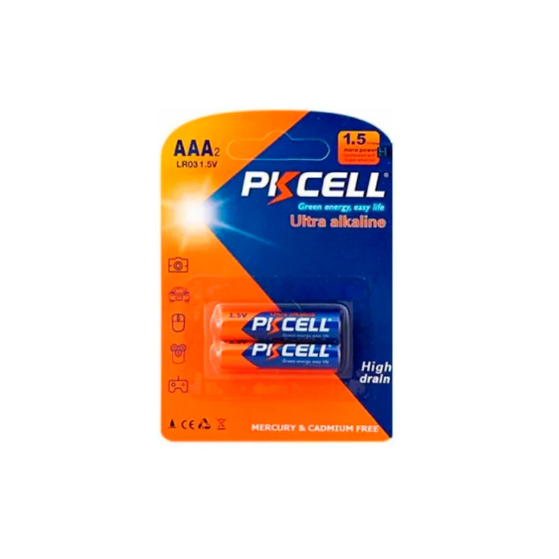 Bateria Pkcell AAA Blister De 2 Unidades