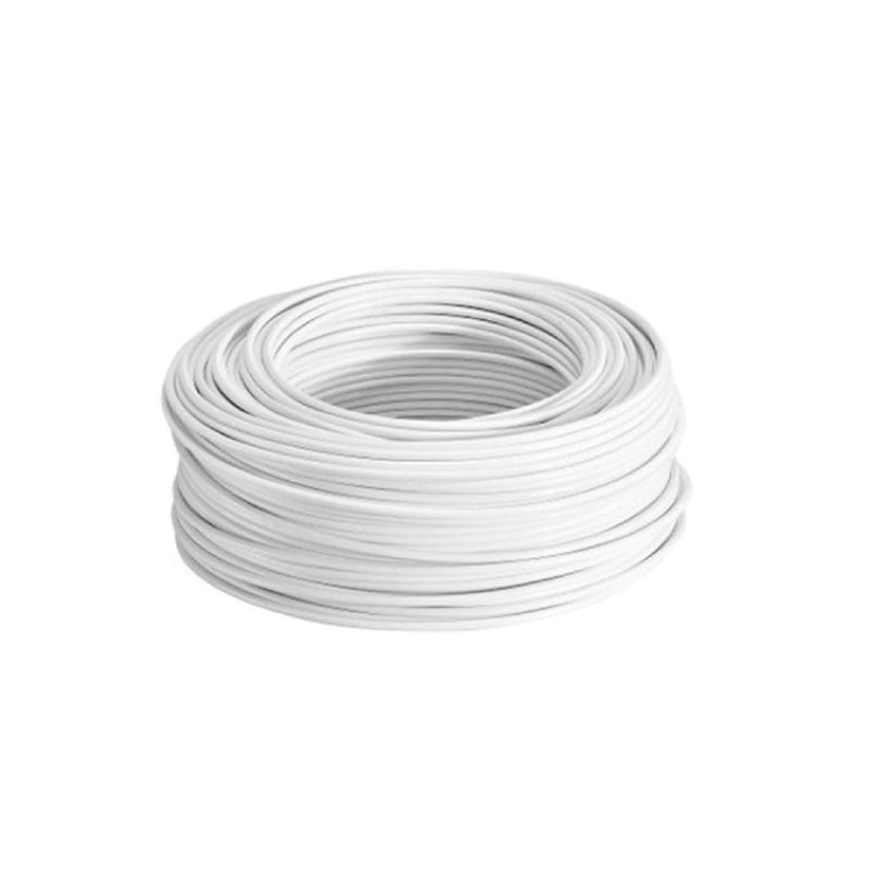 Cable UTP Categoría 5e 70% Cobre Certificado Color Blanco