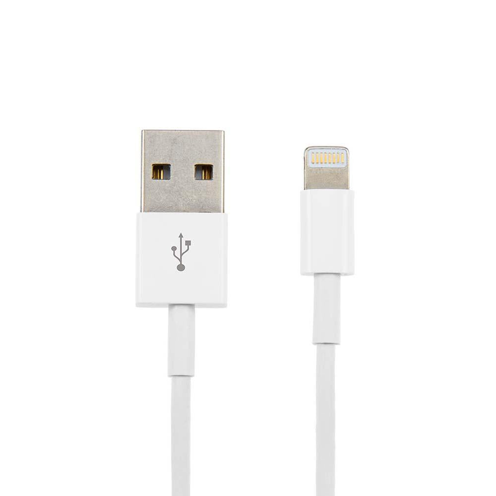 Cable iPhone 1 M Blanco Carga Rápida Argom Tech (+IVA)