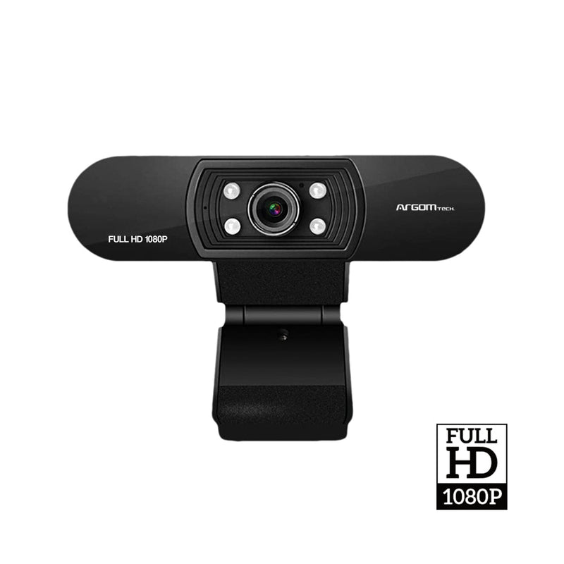 Camara Web Argom Tech Cam 50 Hd 1080p Con Microfono Usb