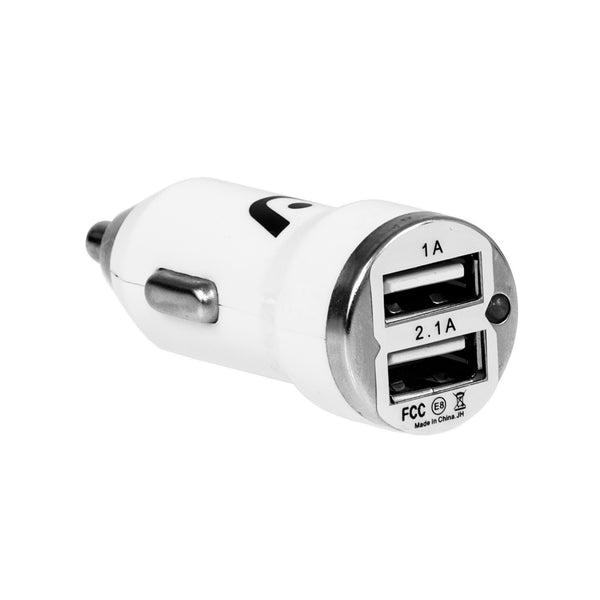 Cargador De Carro Dual 1 Y 2.1 A Argom Tech (+IVA)