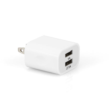 Cargador De Pared Usb Dual 1 Y 2.1 A Argom Tech (+IVA)