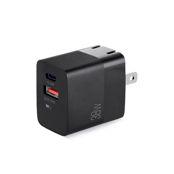 Cargador De Pared Plegable Usb Y Tipo C De 38 W Argom Tech (+IVA)