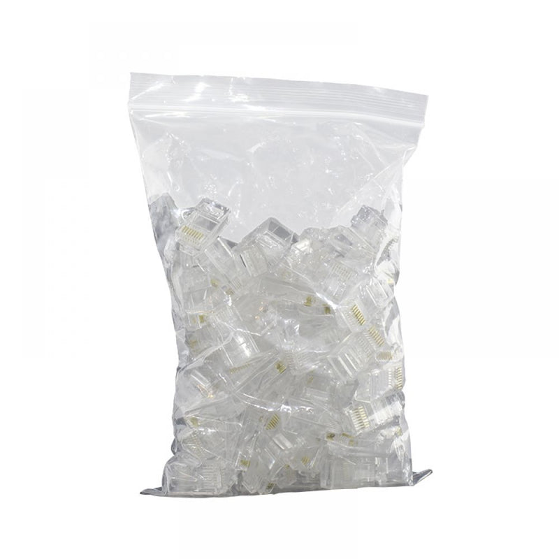 Bolsa 100 Conectores Rj45 Cat5e Netlinks
