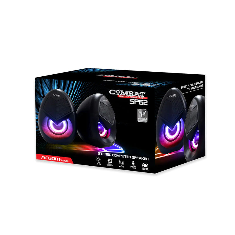 Corneta Parlantes Rgb Gaming Gamer Para Pc Lapto S62 2.0 Ch