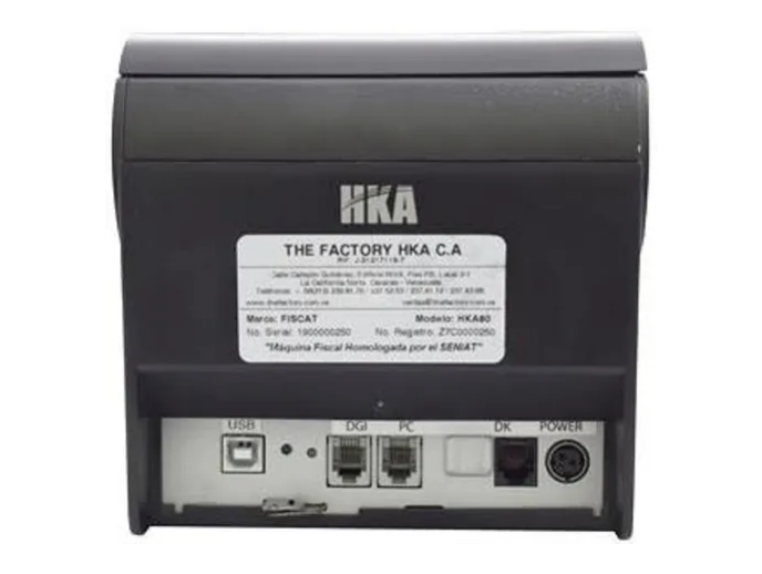Impresora Fiscal HKA 80 Con Dispositivo
