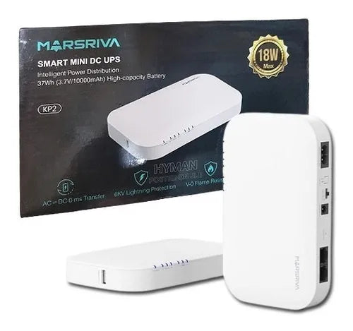 Mini Ups Marsriva Kp2 10000mah Puerto Poe Modem Router