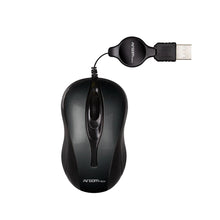 Mouse Óptico Cable Retráctil Argom Tech Negro (+IVA)