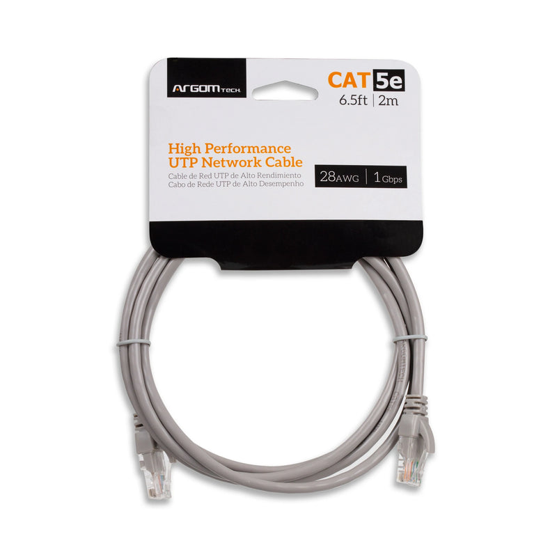 Patch Cord Utp Cat5e 2 Metros Argom Tech