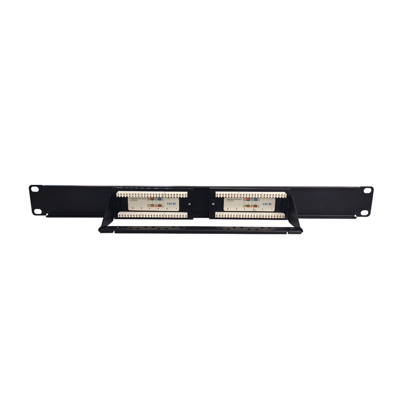 Patch Panel 12 Puertos Cat 5e Rackeable Netlinks