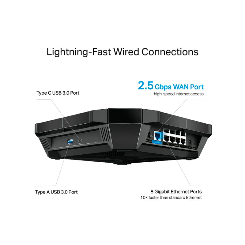 Router Tp-link Gigabit Dual Band Archer Ax6000