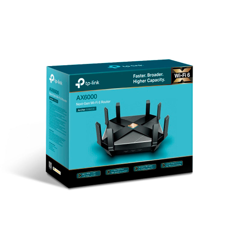 Router Tp-link Gigabit Dual Band Archer Ax6000