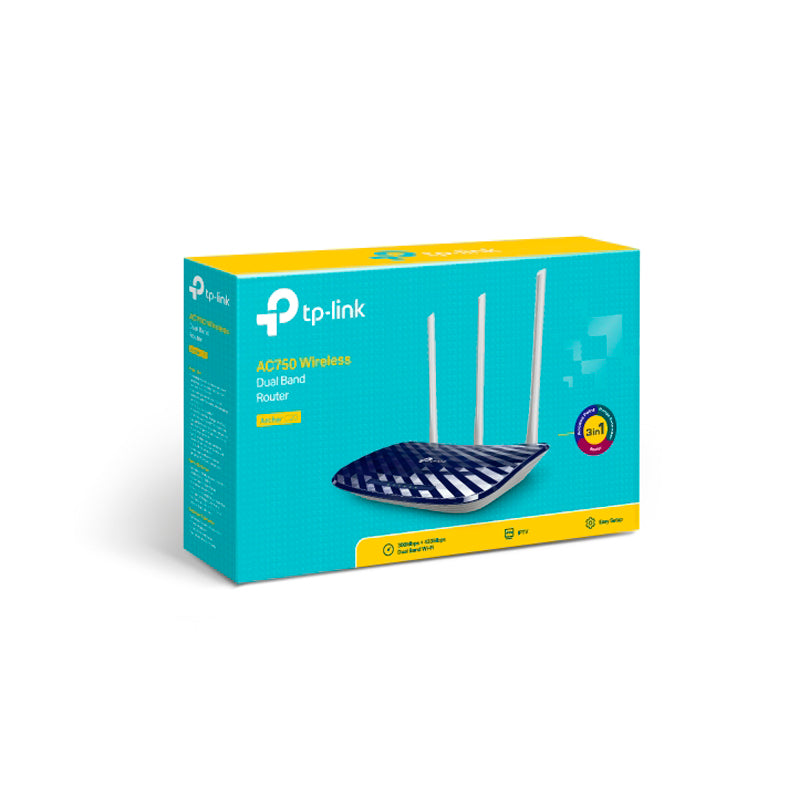 Router Inalámbrico Dual Banda Ac750 Archer C20 Tplink