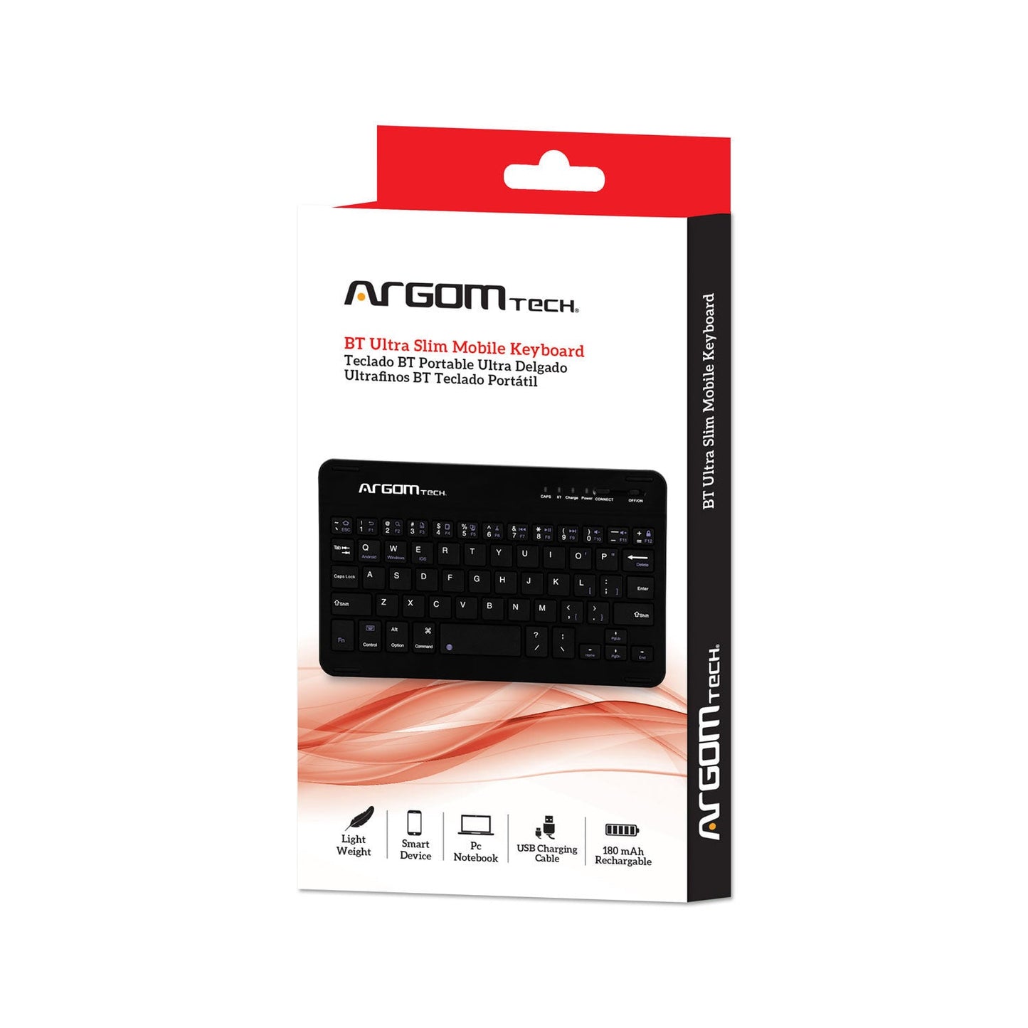 Teclado Inalámbrico Bluetooth Ultra Delgado Argom Tech (+IVA)